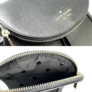 *ON SALE* KATE SPADE #40348 Black Leila Flap Backpack kate spade | Bags | On Sale Kate Spade 4348 Black Leila Flap  main image 4